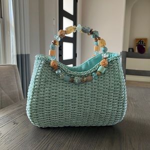 Perfectly Blue Miami Vacation Purse